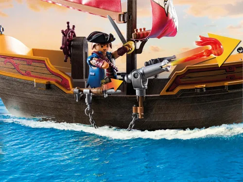Vista 5 de Playmobil Barco pirata