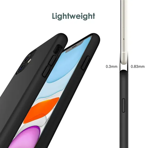 Vista 4 de Funda para Xiaomi Poco X6 Pro (6.67 pulgadas) + Protector de pantalla (paquete de 3), funda de silicona ultrafina a prueba de golpes Funda