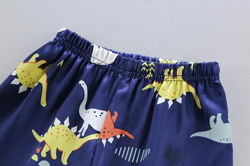 Vista 7 de XBKPLO Pantalones de pijama de felpa para niños, camisa para niños pequeños, conjunto de dinosaurios, ropa para niños pequeños, 12 meses