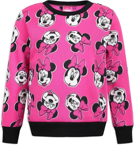 Vista 2 de Disney Minnie Mouse - Conjunto de sudadera y pantalón deportivo para niñas pequeñas - Rosa