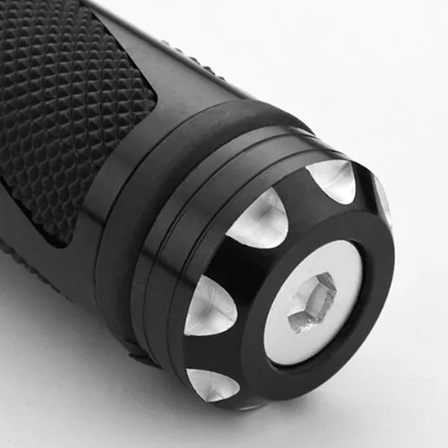 Vista 2 de 7/8" empuñaduras de gel de goma de aluminio para manillar de bicicletas deportivas de motocicleta