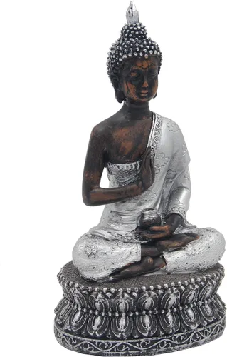 Vista 3 de DharmaObjects Estatua de Buda de Meditación Estatua de Buda para Meditación en Casa (Vitarka)