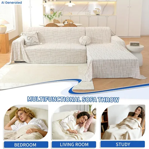 Vista 4 de Funda de sofá para perros, fundas para silla de gran tamaño, fundas lavables para mascotas, fundas de sofá para mascotas para sofá de 1 cojín