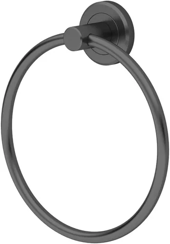 Vista 21 de Gatco 5712 Clarion - Toallero de mano montado en la pared para tocador de baño, accesorio de accesorios de baño acrílico y cromado