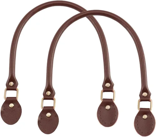 Vista 7 de PH PandaHall 2 piezas de 24.2 pulgadas de cuero para bolso de mano, Negro