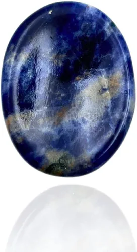 Vista 38 de GEMSCITE Piedras antiestrés del pulgar metafísicas con gemas preciosas para sanación con cristales Reiki, para hombres y mujeres, regalo Feng Shui