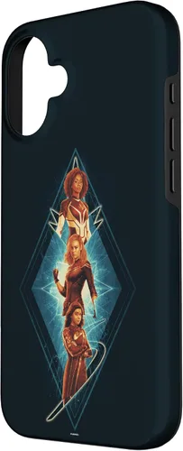 Vista 2 de Funda para iPhone 16 Marvel The Marvels Photon Captain Marvel Ms. Marvel Diamond