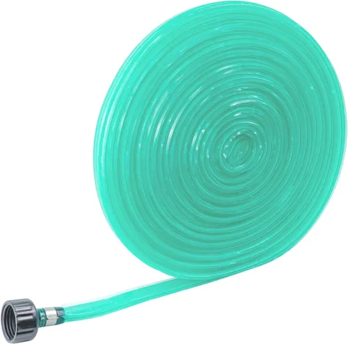 Vista 10 de Manguera de remojo de goma resistente de 1/2 pulgada x 25 pies, manguera de agua de goteo con 70% de ahorro de agua, perfecta para camas de flores