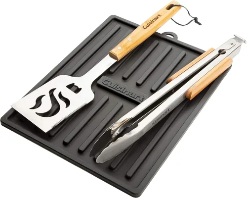 Vista 2 de Cuisinart CTM-820 - Alfombrilla de silicona para herramientas, 11 x 14 pulgadas, color negro