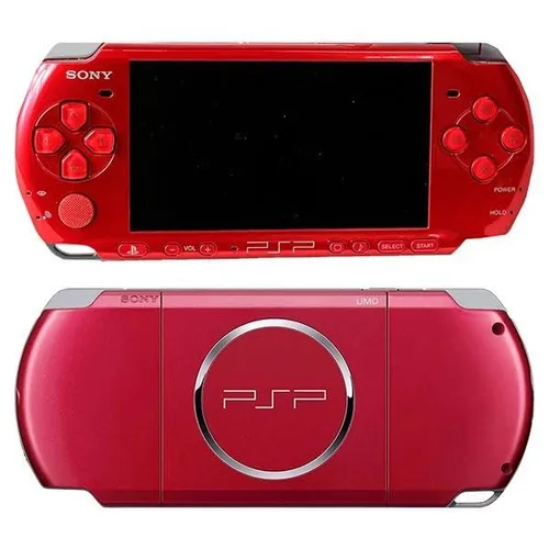 Vista 2 de Sony PlayStation Portable 3000 Console Value Pack (Radiant Red) - Sony PSP Pre-Owned (Japanese Import)