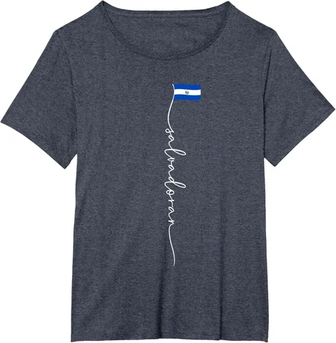 Vista 73 de Camiseta con la bandera salvadoreña de El Salvador