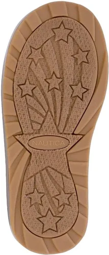 Vista 5 de Nautica Botas para niños y niñas con piel Sherpa para nieve e invierno, botines cálidos para niños grandes - niño pequeño - niño pequeño