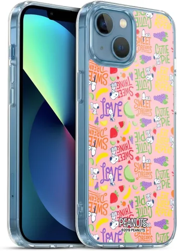 Vista 93 de Head Case Designs Funda de gel suave con licencia oficial de Peanuts Charlie y Snoopy Naturally Sweet compatible con Apple iPhone 7 Plus/iPhone 8