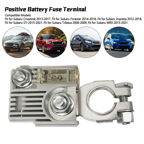 Vista 2 de Fusible de batería Fuselink con terminal positivo 80A apto para Subaru Forester Impreza Crosstrek Tribeca STI WRX Reemplazar 82211AG150 81608YC000