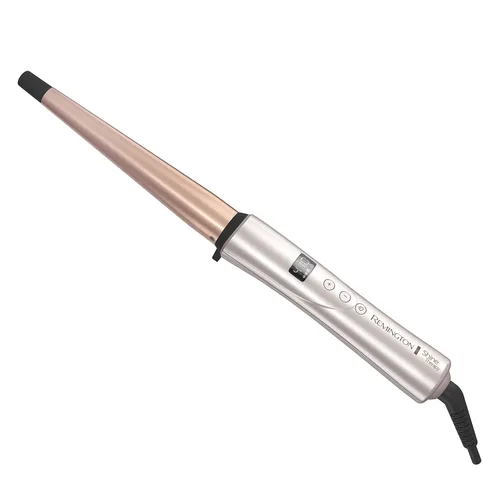 Vista 13 de Remington Shine Therapy - Varita rizadora, 1 pulgada, aceite de argán y queratina Argan Oil and Keratin infused, Straight Barrel for Loose Waves