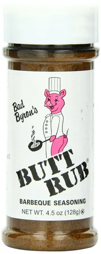 Vista 2 de Bad Byron's Butt Rub - Condimento para barbacoa – Coctelera de 4.5 onzas galardonado exfoliante seco multiusos para cerdo, pollo, carne de res