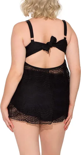 Vista 2 de Smart and Sexy Top de natación con volantes y volantes para mujer SA623