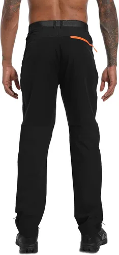 Vista 3 de NIODGONIA Pantalones cargo de senderismo para hombre, resistentes al agua, ligeros, de secado rápido, para pesca, viajes, trabajo, campamento
