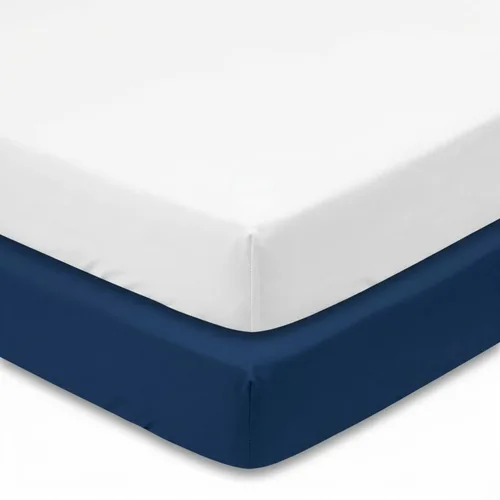 Vista 49 de Everyday Kids Paquete de 2 Sábanas Bajeras para Cuna para Niña, 100% Sábana de Bebé de Microfibra Suave y Transpirable, Se Adapta a Colchones