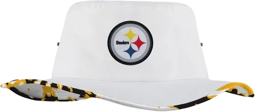 Vista 12 de FOCO - Sombrero deportivo para mujer, con logotipo de equipo de la NFL, para exteriores, para el sol Blanco híbrido