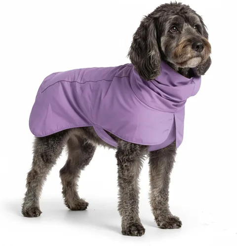 Vista 57 de Spark Paws - Chaqueta impermeable para perros, resistente al viento, para perros pequeños, medianos, grandes y extragrandes, traje reflectante