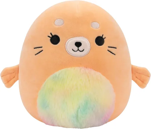 Vista 13 de Squishmallows - Peluche Samir de ballena azul de 8 pulgadas con sombrero de marinero, ultrasuave, oficial de Kelly Toy