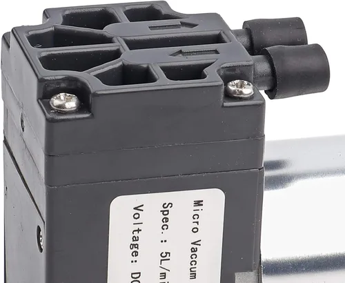 Vista 7 de Walfront Mini bomba de vacío DC 12V 120kpa Bomba de aire de vacío 5L/min Bomba de succión de compresor de aire de diafragma con soporte