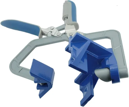 Vista 3 de DEVMO Articulaciones de abrazadera de esquina de 90° y juntas en T, herramientas multifunción compatibles con Kreg Jigs carpintería, ingeniería