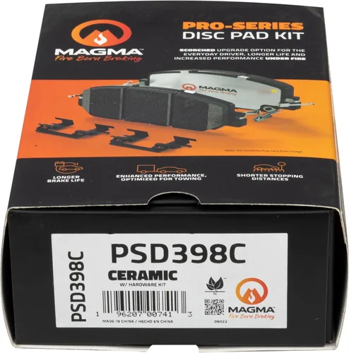 Vista 5 de MAGMA Pro-Series PSD398C Pastillas de freno de cerámica, traseras