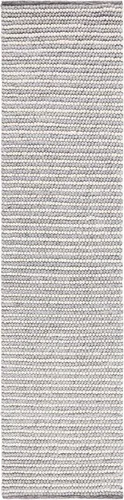 Vista 21 de Martha Stewart x SAFAVIEH - Colección de alfombras de área, 2 pies 3 pulgadas x 9 pies, color marfil y beige, hecha a mano de lana para entrada