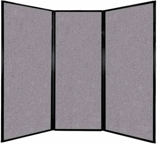 Vista 28 de Versare Panel plegable de pantalla de privacidad Partición de pared duradera Divisor de habitación portátil ligero Apegable Paneles de tela