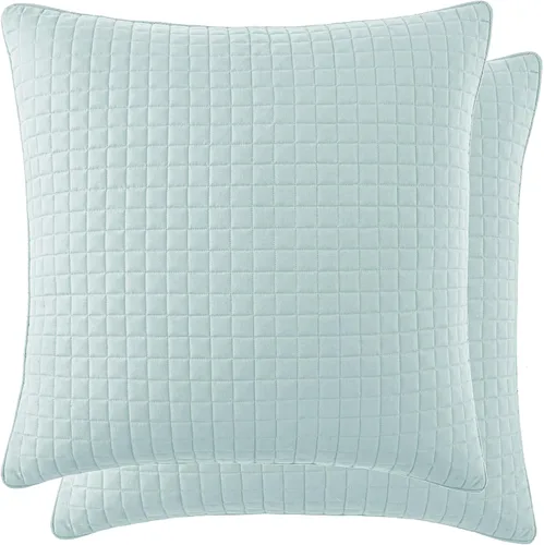 Vista 102 de Fundas Southshore Fine Linens Vilano Springs, para almohada, acolchadas, Microfibra, Pizarra, 20" x 36" 15 - Pizarra