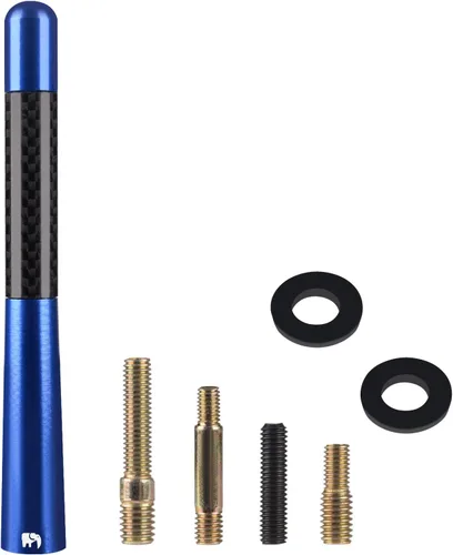 Vista 5 de ONE250 Antena, azul, compatible con Nissan Rogue (2008-2021), Pathfinder (2013-2019), Note (2005-2019), NV200 (2009-2024), Versa (2006-2019), Xterra