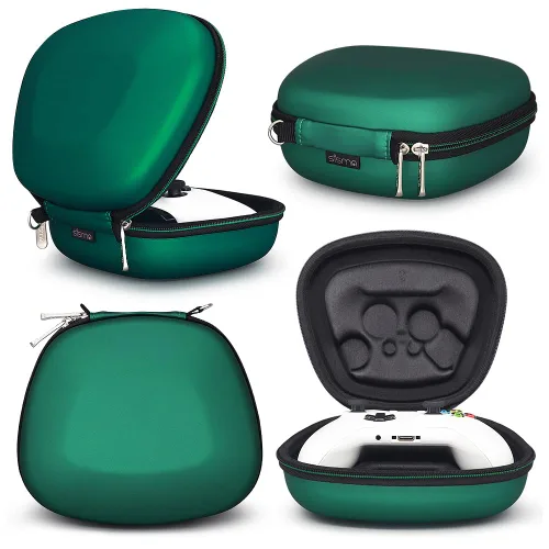 Vista 3 de sisma Travel Case Compatible with Official Xbox Series XS & Xbox Core Wireless Controller Hard Shell Storage Case Home Safekeeping Carrying Bag
