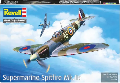 Vista 2 de Revell de Alemania Spitfire Mk. Lia. Kit de construcción