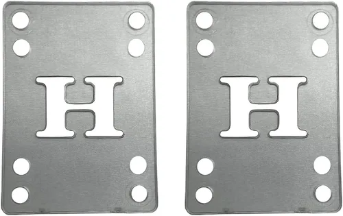 Vista 6 de H Block Almohadillas elevadoras para patineta longboard - Juego de 2 elevadores, almohadillas de goma de 1/8" (3 mm), 1/4" (6 mm)