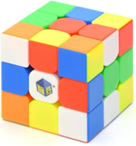 Vista 3 de CuberSpeed Yuxin Little Magic 3x3 sin pegatinas Speed Cube Yuxin 3x3x3 Cubo mágico Puzzle