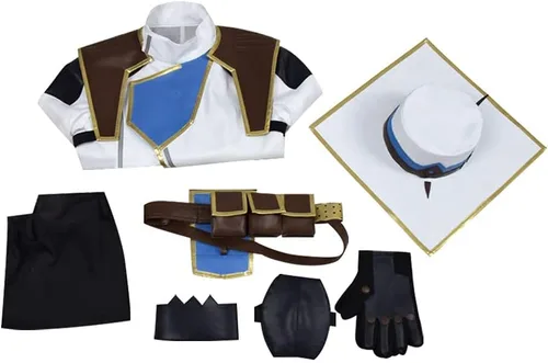 Vista 6 de Valorant Cosplay Cypher Disfraz de Halloween Conjunto completo para hombre
