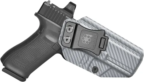 Vista 24 de Amberide IWB Kydex Holster for Glock 17/22 / 31/34 Gen 1-5, Concealed Carry, MOS and Non-MOS Options Available, Adjustable Cant, Posi-Click