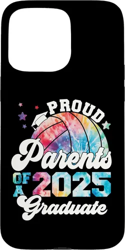 Vista 28 de iPhone 16 Parents of a 2025 Graduate Senior Graduation Volleyball Case