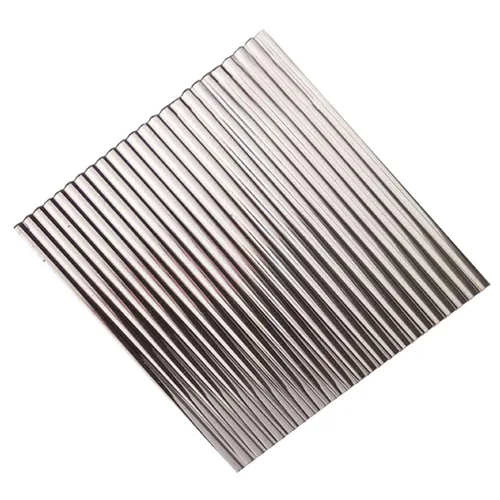 Vista 6 de Plexiglass Perpex 1/8' acrílico rayado tablero de onda, 12in PMMA/acrílico raya raya hoja