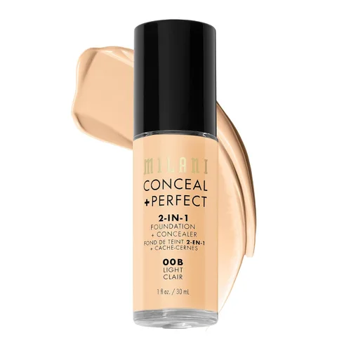 Vista 30 de Milani Conceal + Perfect - Maquillaje líquido de base, neutro ligero, 1