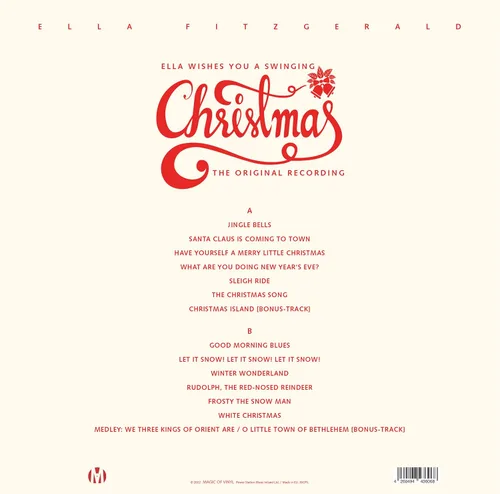 Vista 3 de Ella Fitzgerald - Ella Wishes You A Swinging Christmas - Limited Edition White Vinyl