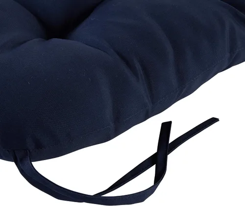 Vista 55 de Greendale Home Fashions Juego de 2 cojines de asiento y respaldo para exteriores, diseño Adobe Stripe 2