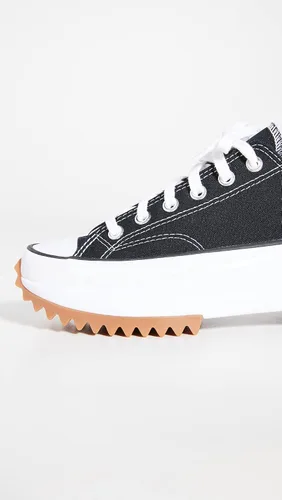 Vista 6 de Converse Zapatillas Run Star Hike Ox para mujer, negroblancogoma