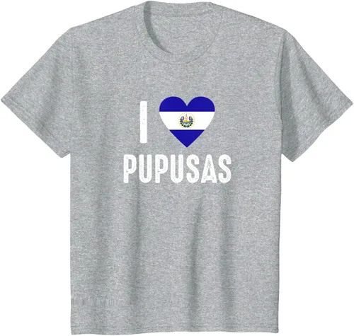 Vista 36 de Camiseta I Love Pupusa from El Salvador