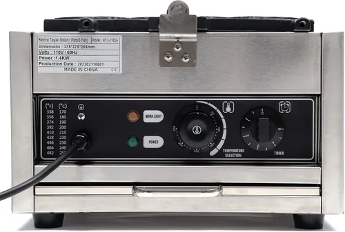 Vista 5 de Taiyaki Maker - Máquina de gofres antiadherente con forma de pescado, para gofres, pan, waffles
