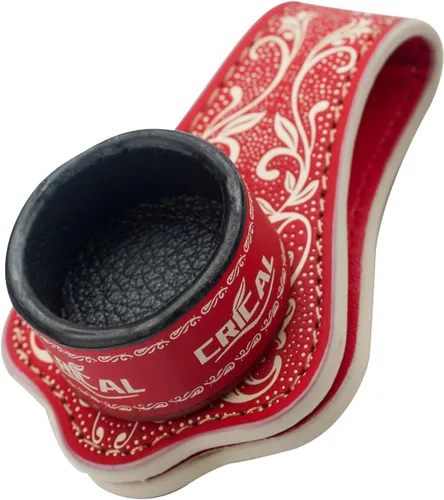 Vista 22 de CRICAL Magnetic Pool Chalk Holder, Leather Billiard Chalk Accessory Black Blue