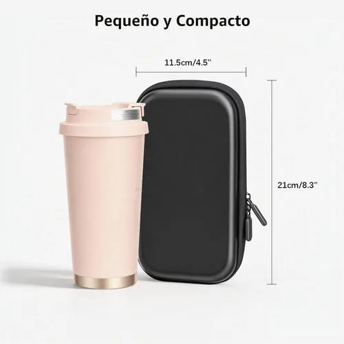 Vista 8 de AMAZEAR Funda de transporte portátil para DJI OSMO Pocket 4 / Xtra Muse, Pocket4 accesorios bolsa rígida para protección, almacenamiento Negro