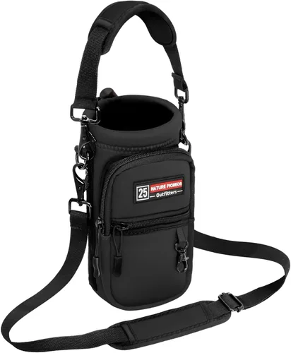 Vista 6 de NATURE PIONEOR Water Bottle Holder with Strap for 25oz/32oz/40oz/64oz